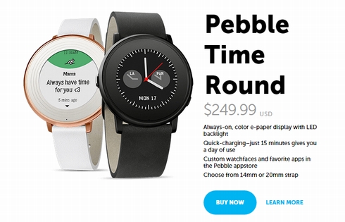 Pebble Time Round